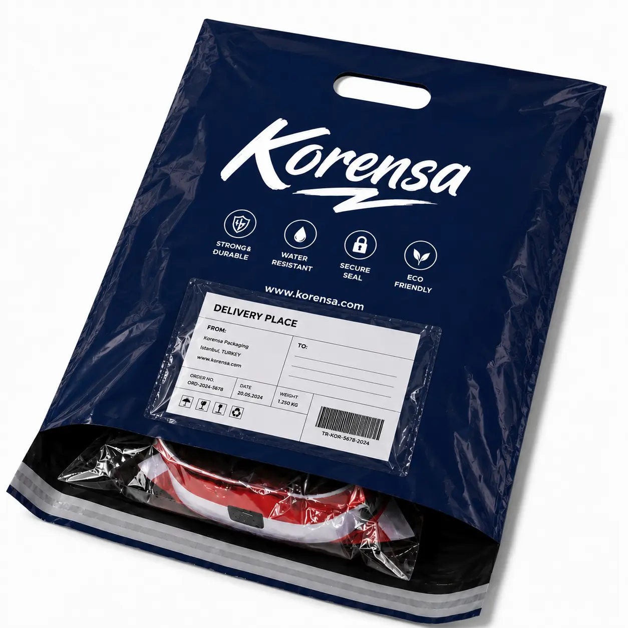 courier bags with pocket korensa