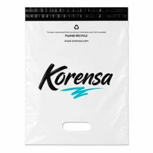 Patch Handle Mailing Bags with Double Strip