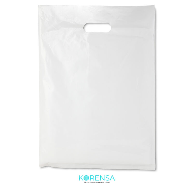 Wholesale Reinforced Patch Handle Bags Manufacturer Turkey - Custom Printed Die-Cut Plastic Carrier Bags