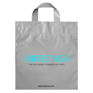 Wholesale Soft Loop Handle Bags Manufacturer Turkey - Custom Printed Soft Loop Plastic Bags for Retail.