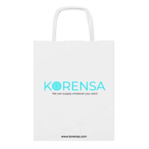 Büküm Saplı Kağıt Çanta