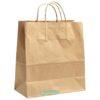 Wholesale twisted handle paper bags manufactured by Korensa in Turkey with custom printed kraft options.