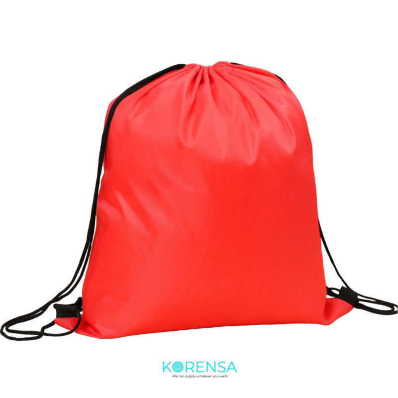 Custom printed non-woven drawstring bags (gym sac) manufacturer in Turkey.